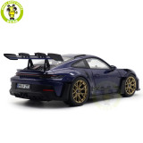 1/18 Porsche 911 992 GT3 RS 2022 Norev Diecast Model Toys Car Gifts For Friends Father