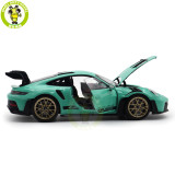 1/18 Porsche 911 992 GT3 RS 2022 Norev Diecast Model Toys Car Gifts For Friends Father