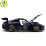 1/18 Porsche 911 992 GT3 RS 2022 Norev Diecast Model Toys Car Gifts For Friends Father