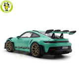 1/18 Porsche 911 992 GT3 RS 2022 Norev Diecast Model Toys Car Gifts For Friends Father