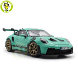 1/18 Porsche 911 992 GT3 RS 2022 Norev Diecast Model Toys Car Gifts For Friends Father
