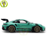 1/18 Porsche 911 992 GT3 RS 2022 Norev Diecast Model Toys Car Gifts For Friends Father