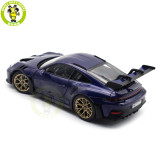 1/18 Porsche 911 992 GT3 RS 2022 Norev Diecast Model Toys Car Gifts For Friends Father