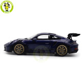 1/18 Porsche 911 992 GT3 RS 2022 Norev Diecast Model Toys Car Gifts For Friends Father