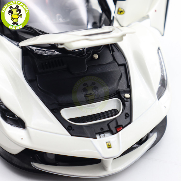 1/18 BBR 182233 Ferrari LaFerrari Aperta Bianco Italia Diecast Model Toys Car Gifts For Father Friends
