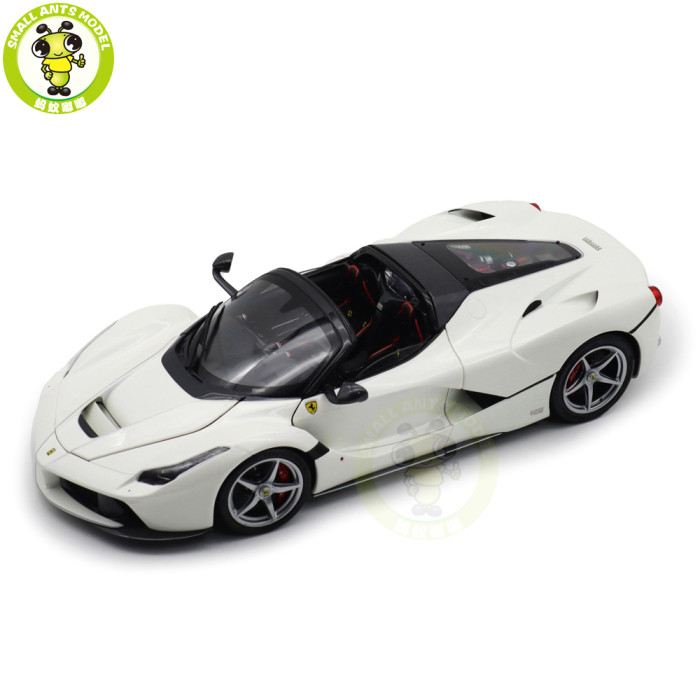 1/18 BBR 182233 Ferrari LaFerrari Aperta Bianco Italia Diecast Model Toys Car Gifts For Father Friends
