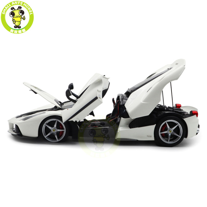 1/18 BBR 182233 Ferrari LaFerrari Aperta Bianco Italia Diecast Model Toys Car Gifts For Father Friends