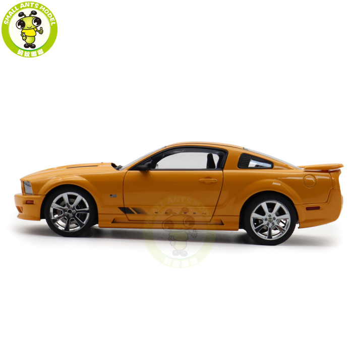 1/18 Ford Saleen Mustang S281 Supercharged AUTOart 73056 Orange Diecast Model Car Gifts For Friends Father