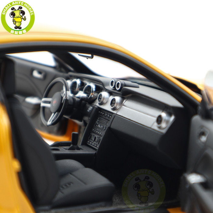 1/18 Ford Saleen Mustang S281 Supercharged AUTOart 73056 Orange Diecast Model Car Gifts For Friends Father
