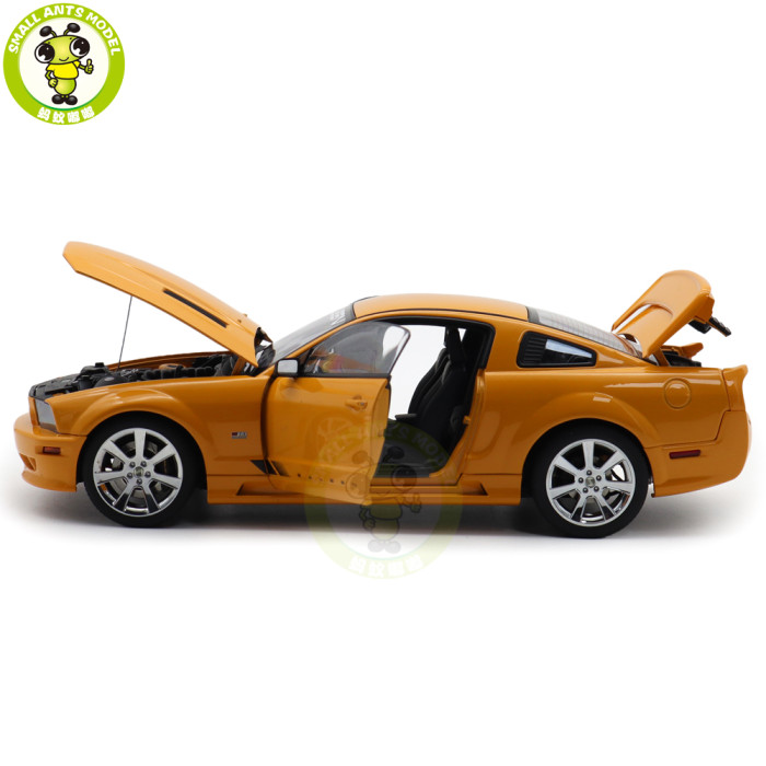 1/18 Ford Saleen Mustang S281 Supercharged AUTOart 73056 Orange Diecast Model Car Gifts For Friends Father