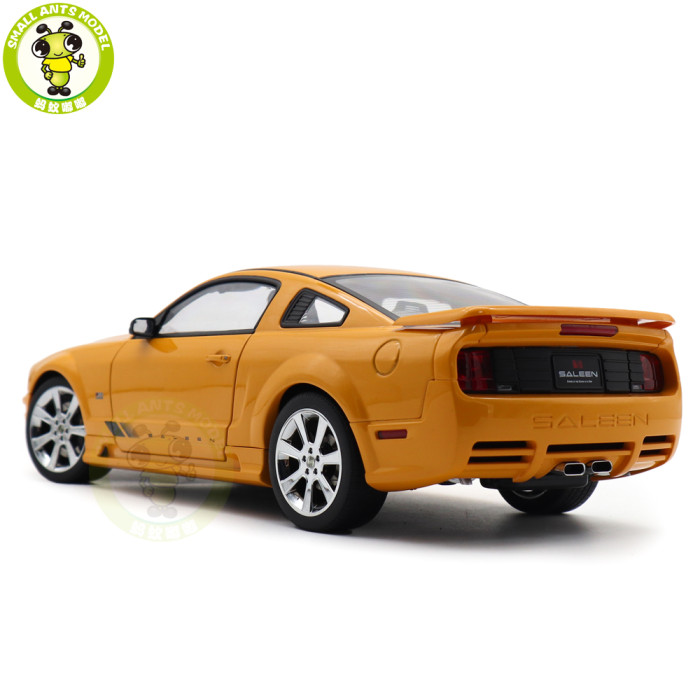 1/18 Ford Saleen Mustang S281 Supercharged AUTOart 73056 Orange Diecast Model Car Gifts For Friends Father