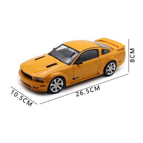 1/18 Ford Saleen Mustang S281 Supercharged AUTOart 73056 Orange Diecast Model Car Gifts For Friends Father