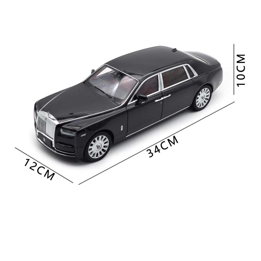 1/18 ROLLS ROYCE PHANTOM Ⅷ 1/18 Rolls-Royce Phantom VIII White/purple Diecast Limited 299