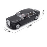 1/18 Rolls-Royce Phantom VIII Diecast Model Toy Car Gifts For Father Friends