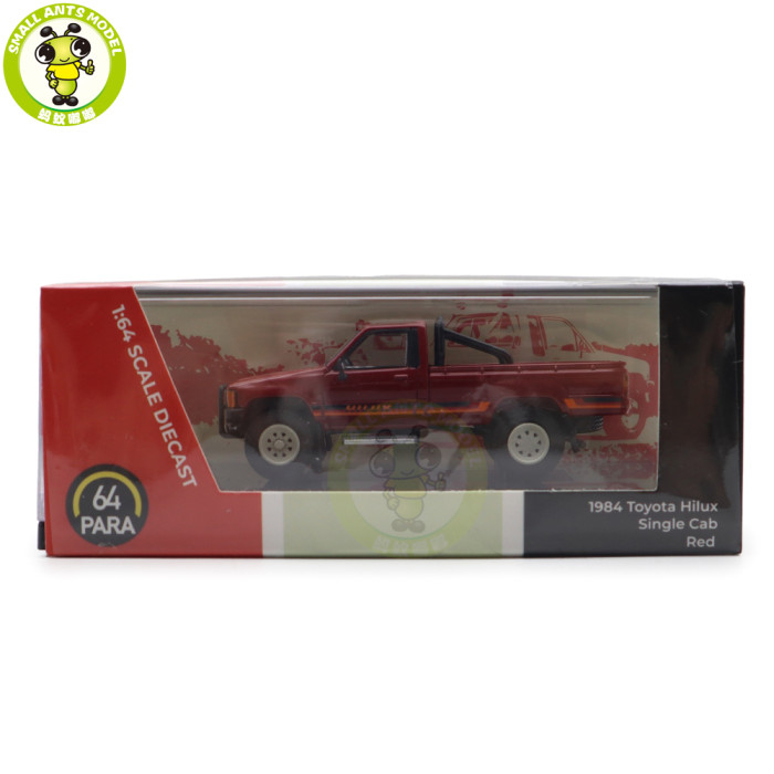 1/64 1984 Toyota Hilux Single Cab Diecast Model Toy Car Gifts For Friends Father