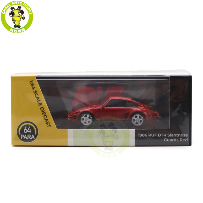 1/64 Paragon 1986 RUF BTR Slantnose Diecast Model Toy Car Gifts For Friends Father