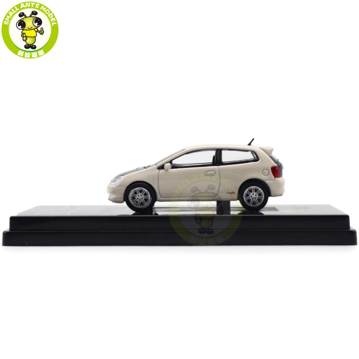 1/64 Paragon 2001 Honda Civic Type R EP3 Diecast Model Toy Car Gifts For Friends Father