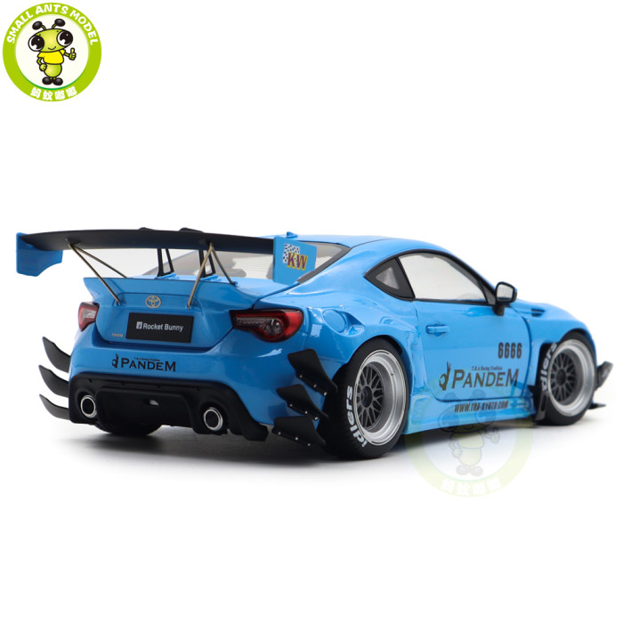 1/18 Toyota 86 Rocket Bunny Racing Car Diecast Model Car Toys Gifts For Father Friends