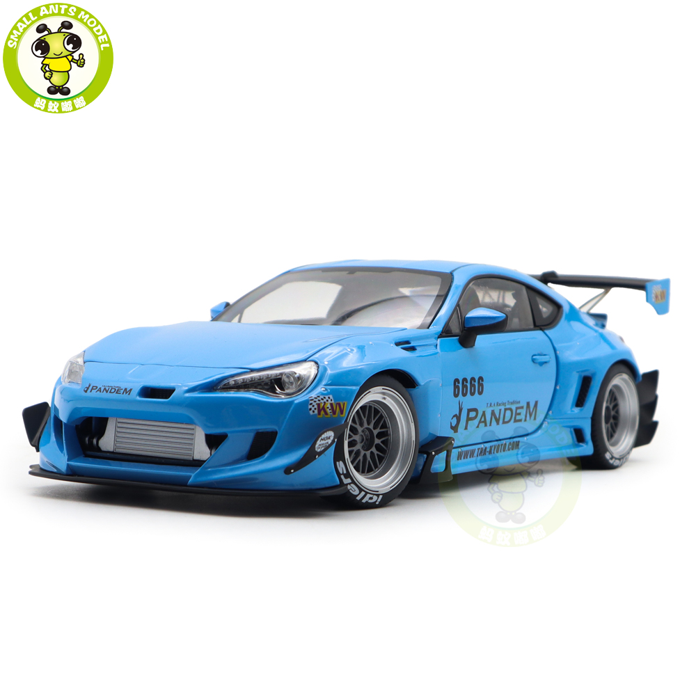 1/18 Toyota 86 Rocket Bunny Racing Car Diecast Model Car Toys
