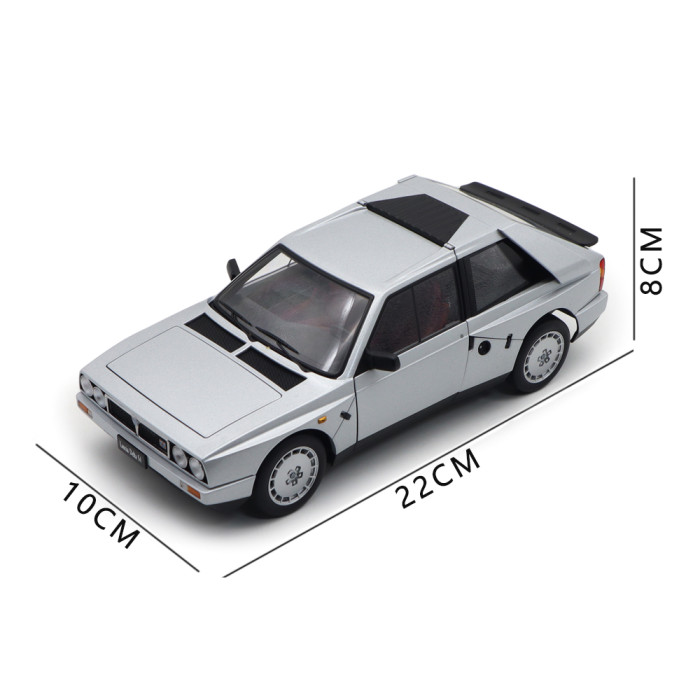 1/18 Lancia Delta S4 AUTOart 74772 Gray Diecast Model Car Gifts For Friends Father