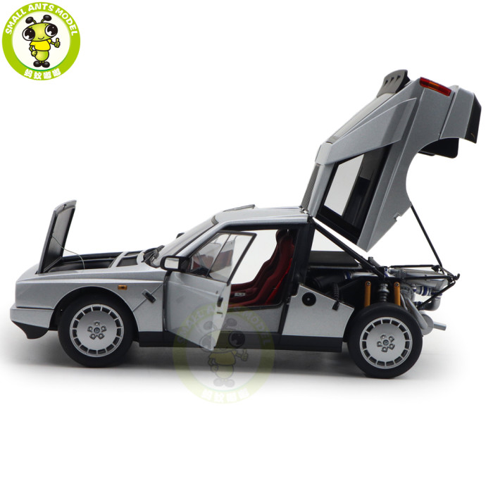 1/18 Lancia Delta S4 AUTOart 74772 Gray Diecast Model Car Gifts For Friends Father
