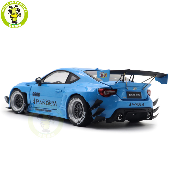 1/18 Toyota 86 Rocket Bunny Racing Car Diecast Model Car Toys Gifts For Father Friends