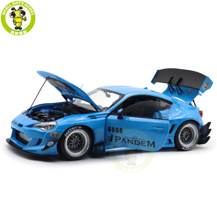 1/18 Toyota 86 Rocket Bunny Racing Car Diecast Model Car Toys Gifts For Father Friends