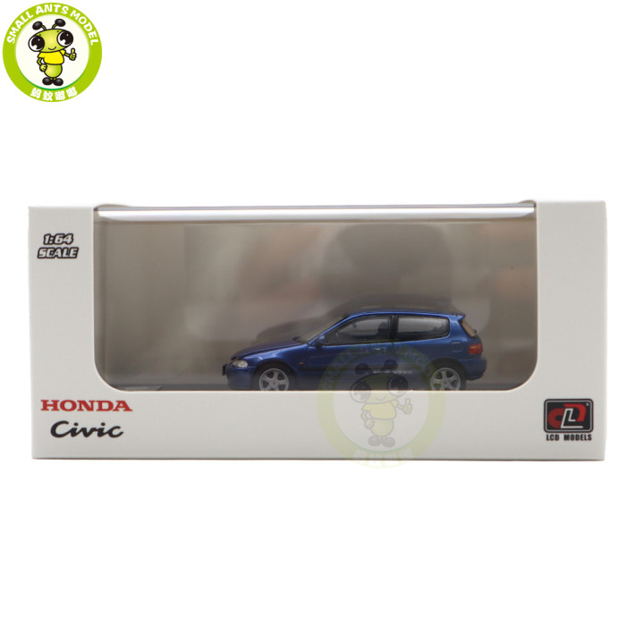 1/64 LCD Honda Civic EG6 Diecast Model Toy Car Gifts For Friends Father