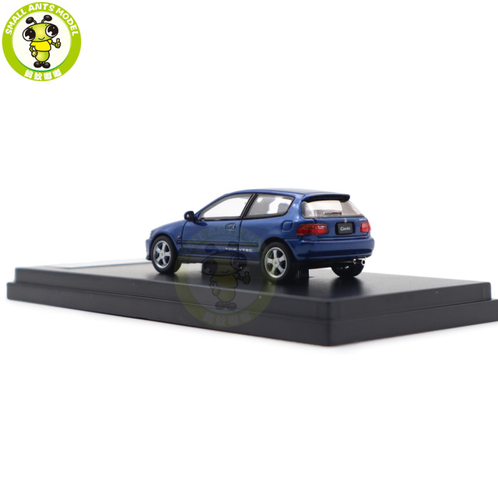 1/64 LCD Honda Civic EG6 Diecast Model Toy Car Gifts For Friends Father