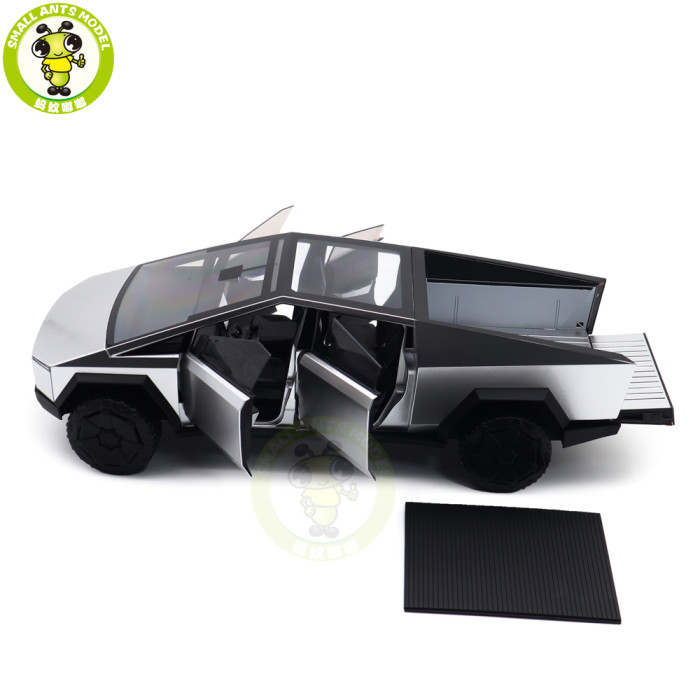 1/18 Tesla Cybertruck Pickup Diecast Model Toy Car Gifts For Father Friends