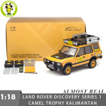 1/18 Land Rover Discovery Series 1 CAMEL TROPHY Kalimantan Almost REAL Diecast Model Toys Car Boys Girls Gifts