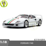 1/18 Ferrari F40 Kyosho 08416 Diecast Model Toy Cars Gifts For Father Friends