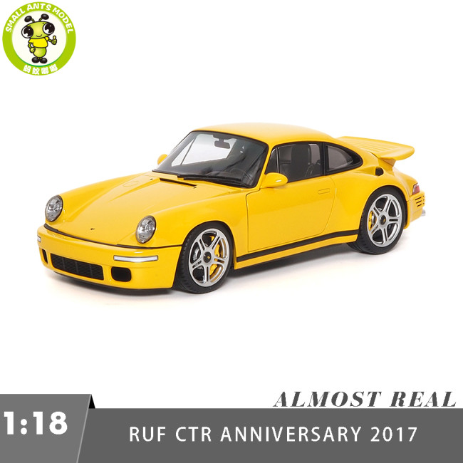 1/18 Almost Real 880301 Porsche RUF CTR Anniversary 2017 Diecast Model Toy Car Gifts For Friends Father