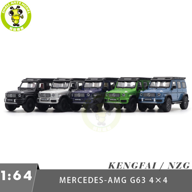 1/64 Mercedes AMG G63 G 63 4×4² NZG KengFai Diecast Model Toy Cars Gifts For Father Friends