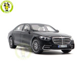 1/18 Mercedes Benz S600 S CLASS W223 AMG Line 2021 Norev 183802 Black Diecast Model Toy Car Gifts For Friends Father