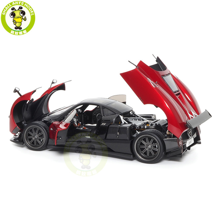 1/18 PAGANI ZONDA F 2005 Rosso Monza Almost REAL 850406001 Diecast Model Toys Car Boys Girls Gifts