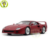 1/18 Ferrari F40 Kyosho 08416RM-G Metallic Red Diecast Model Toy Cars Gifts For Father Friends