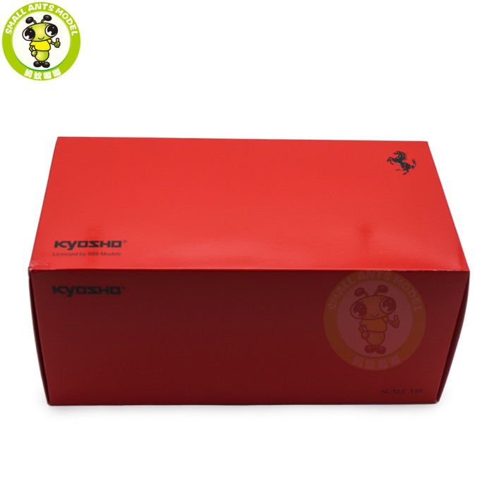 1/18 Ferrari F40 Kyosho 08416RM-G Metallic Red Diecast Model Toy Cars Gifts For Father Friends