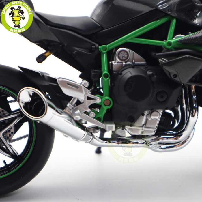 1/12 AOSHIMA Kawasaki Ninja H2 R Diecast Model Motorcycle Car Toy Gifts For Friends Father