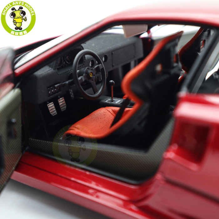 1/18 Ferrari F40 Kyosho 08416RM-G Metallic Red Diecast Model Toy Cars Gifts For Father Friends