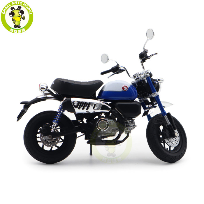 1/12 AOSHIMA Honda Monkey 125 2022 Diecast Model Motorcycle Car Toy Gifts For Friends Father
