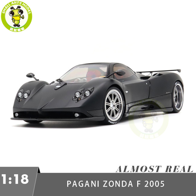1/18 PAGANI ZONDA F 2005 Almost REAL Diecast Model Toys Car Boys Girls Gifts