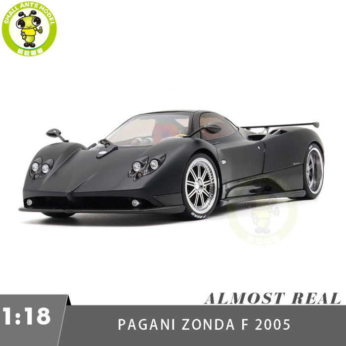 1/18 PAGANI ZONDA F 2005 Almost REAL Diecast Model Toys Car Boys Girls Gifts