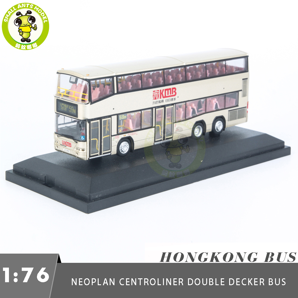 1/76 ネオプラン NEOPLAN 香港2階建てバス KMB 二台 1/76 ネオプラン