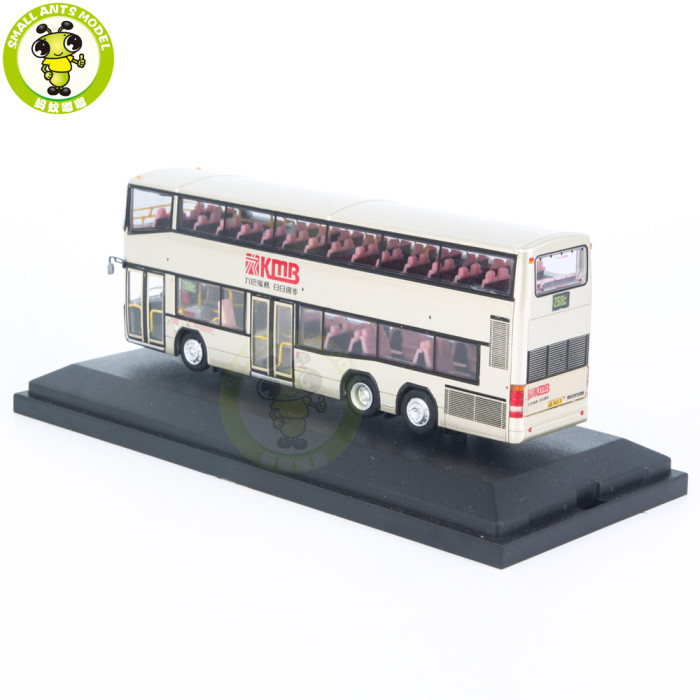1/76 Neoplan Centroliner HongKong KMB Double Decker Bus Diecast Model Toy Bus Car Gifts For Friends