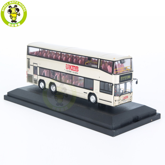 1/76 Neoplan Centroliner HongKong KMB Double Decker Bus Diecast Model Toy Bus Car Gifts For Friends