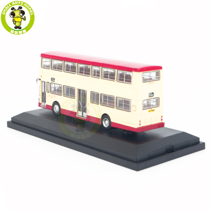 1/76 Benz O305 HongKong Double Decker Bus Diecast Model Toy Bus Car Gifts For Friends