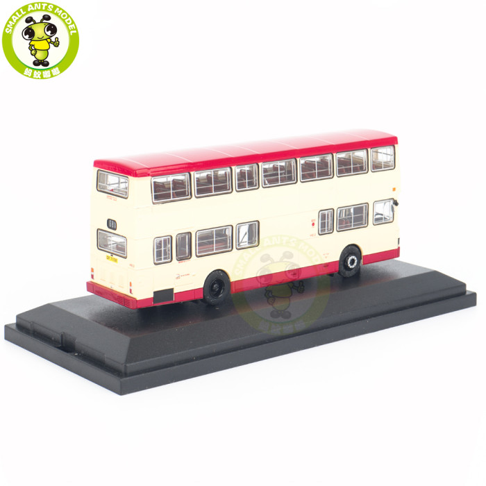 1/76 Benz O305 HongKong Double Decker Bus Diecast Model Toy Bus Car Gifts For Friends
