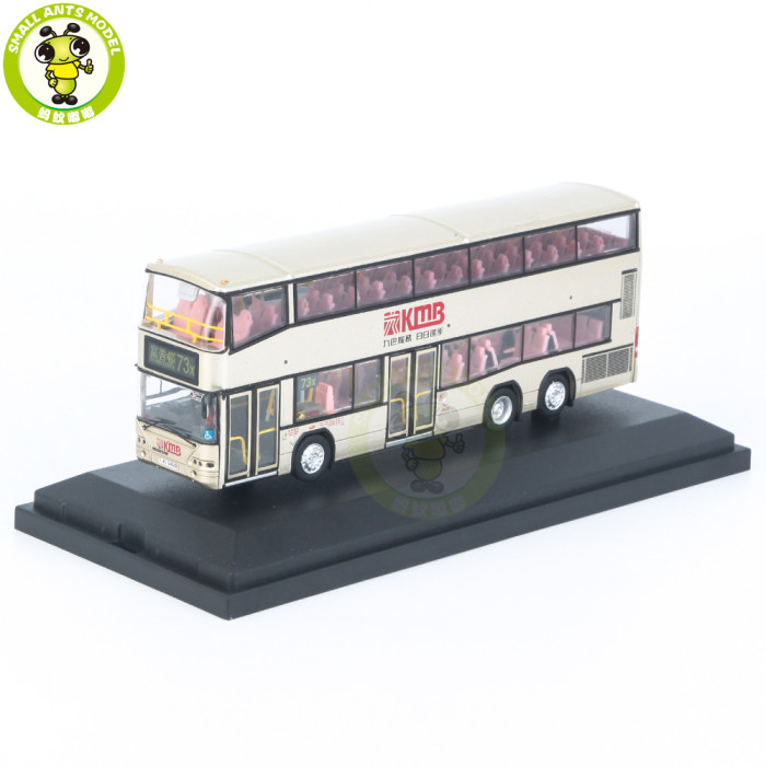 1/76 Neoplan Centroliner HongKong KMB Double Decker Bus Diecast Model Toy Bus Car Gifts For Friends