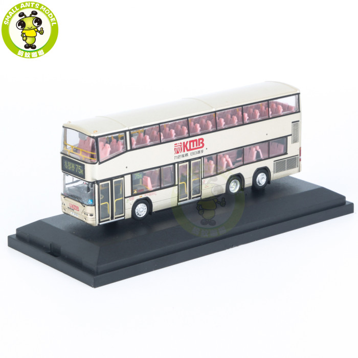 1/76 Neoplan Centroliner HongKong KMB Double Decker Bus Diecast Model Toy Bus Car Gifts For Friends